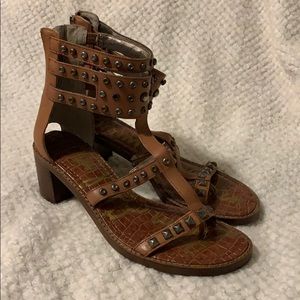 Heeled sandals